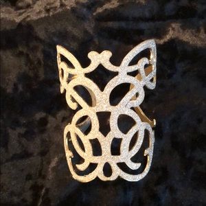 NWOT cuff bracelet cuff silver/gold